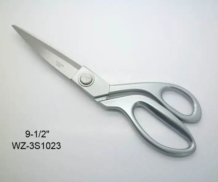 stainless steel material type utility fabric cutting shear brass scissors
