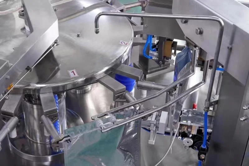 Haiyi machinery doypack packaging machine sticker pack bag sealer