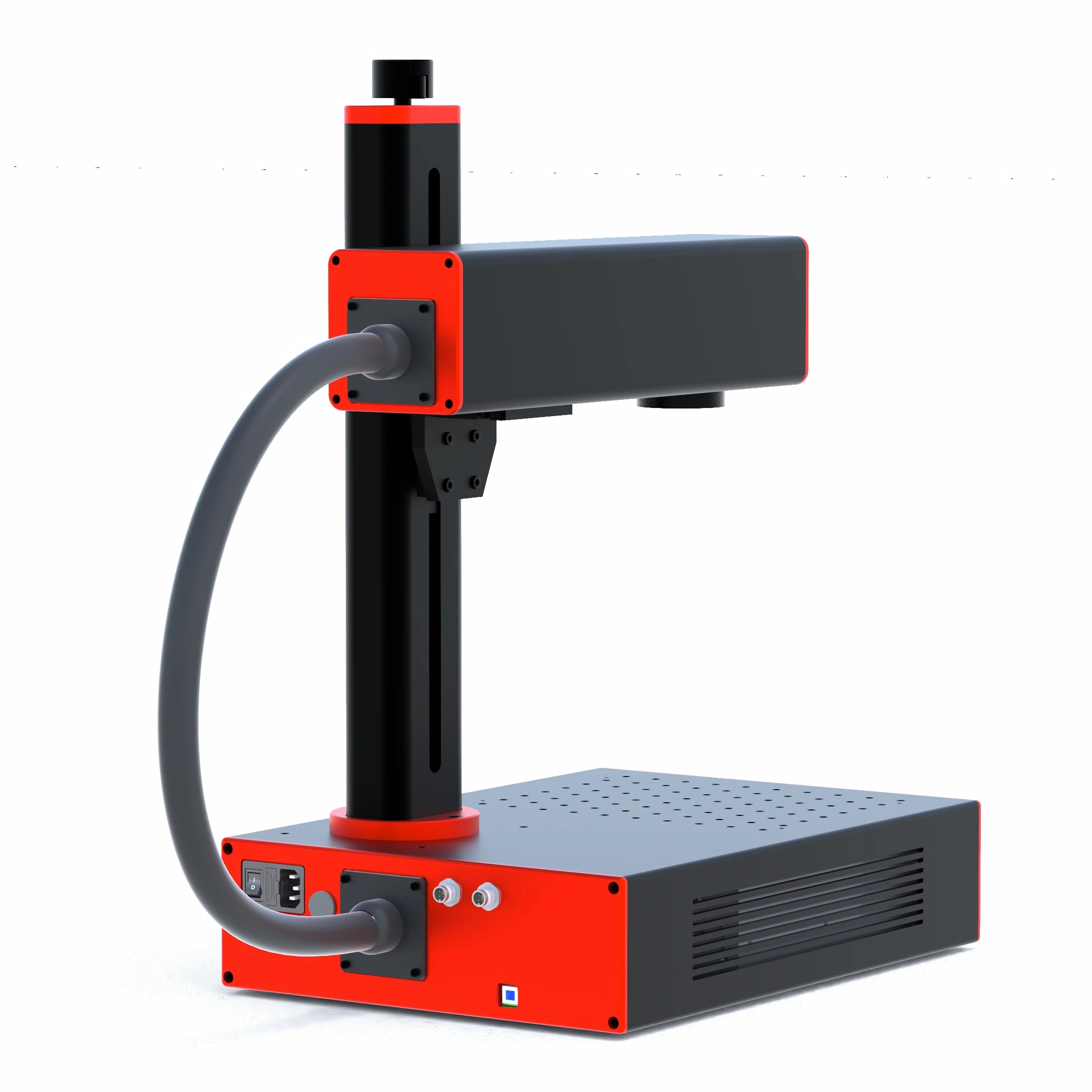 New K20 20W JPT Mopa Fiber Laser Machine Pulsed Operation for Deep Marking Engraving Cutting on Metal Guns Jewelry Color Marking