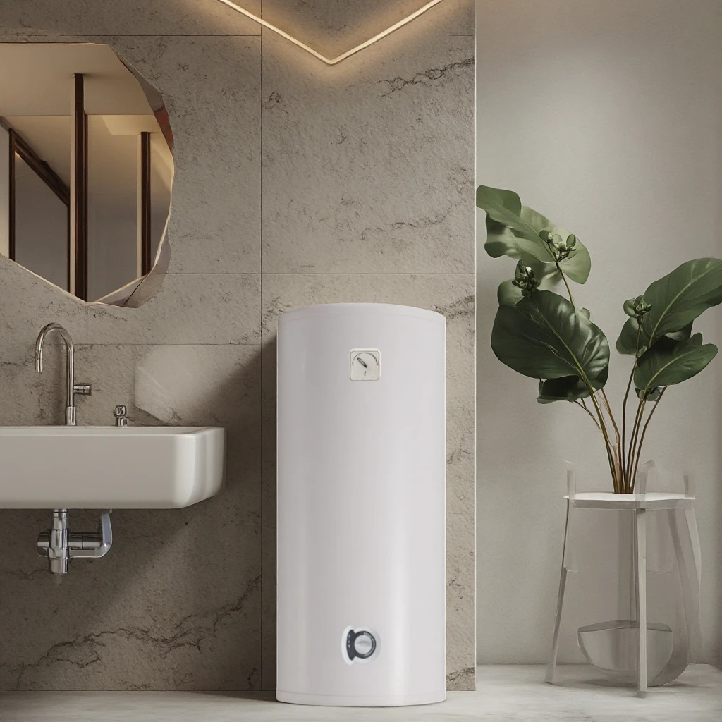 EU Stainless Steel Electric Shower Heater   Storage Tankless for Household and Hotel Use 80L Capacity Water Heaters