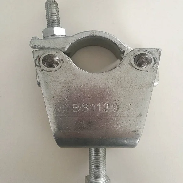 Hot Galvanized Drop Forged Bs1139 Scaffold Steel Beam Clamps Scaffold Weight