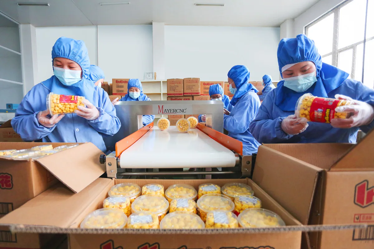 INDIAM дистрибьютор грибной попкорн без ГМО обезжиренный низкокалорийный
