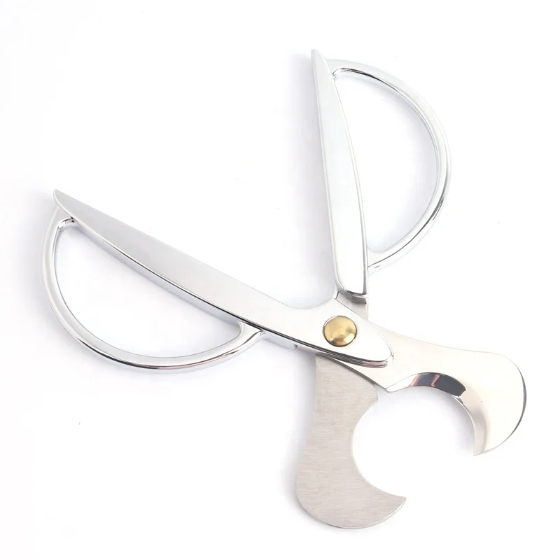 Wholesale Custom Stainless Steel smoking tools Cigar Accessories Cigar Cutter Scissors for sale
