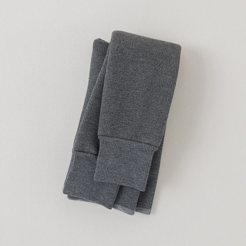 Ivy83720A 2024 New baby thickened detachable leggings Winter Autumn Ribbed fleece warm tights girls infant slim pants pantyhose