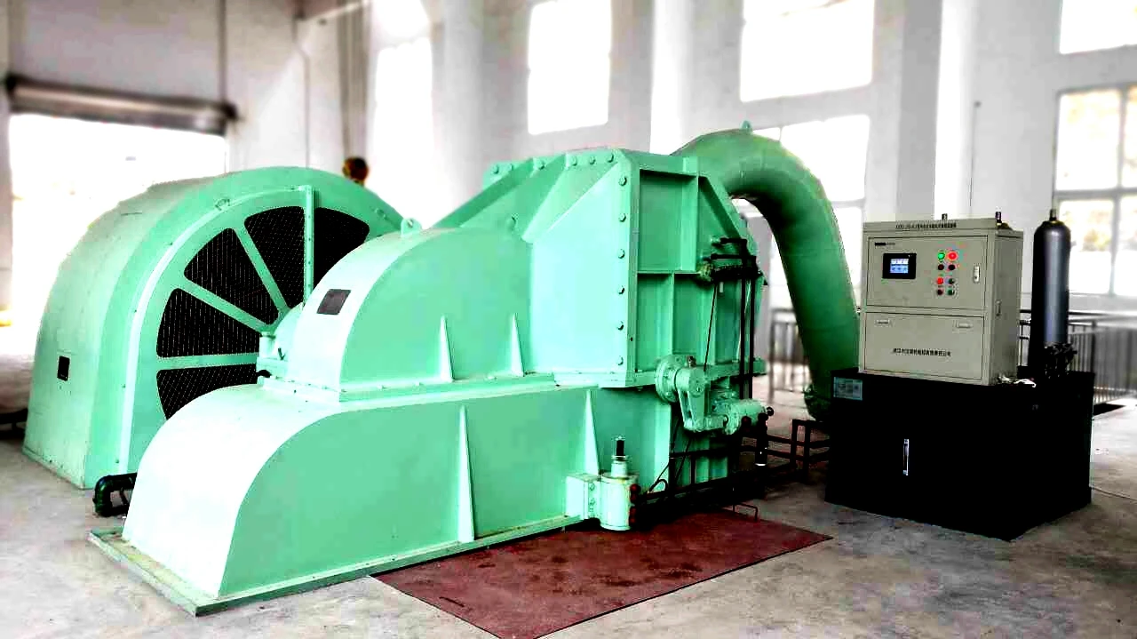 Customized High Efficiency Pelton Water Turbine 300kw 800kw 1500kw Hydro Generator