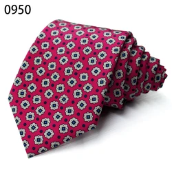 TONIVANI-62-9 Digital Printed Fashion Neckties Flowers Designs Tie