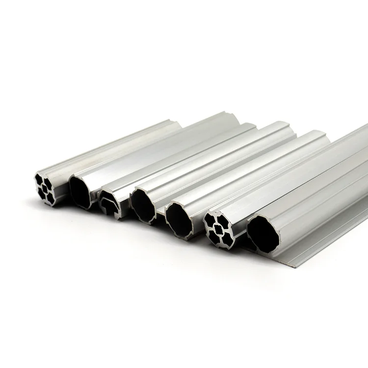 
China industry round bar aluminum alloy tube coated plastic Profiles lean aluminium pipe 19mm for storage rack 