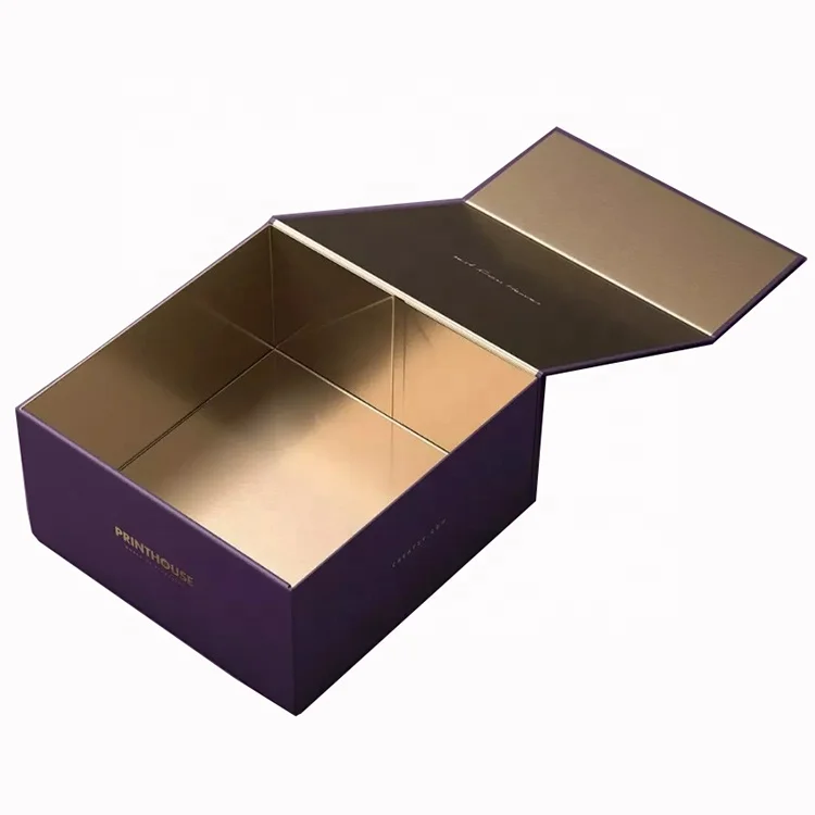 Custom size luxury folding gift box cardboard rigid hardbox magnetbox matt magnetic box packaging with logo