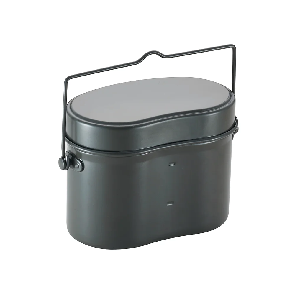 Durable Camping Cookware Metal Mess Tins Portable Lunch Box Mess Tin