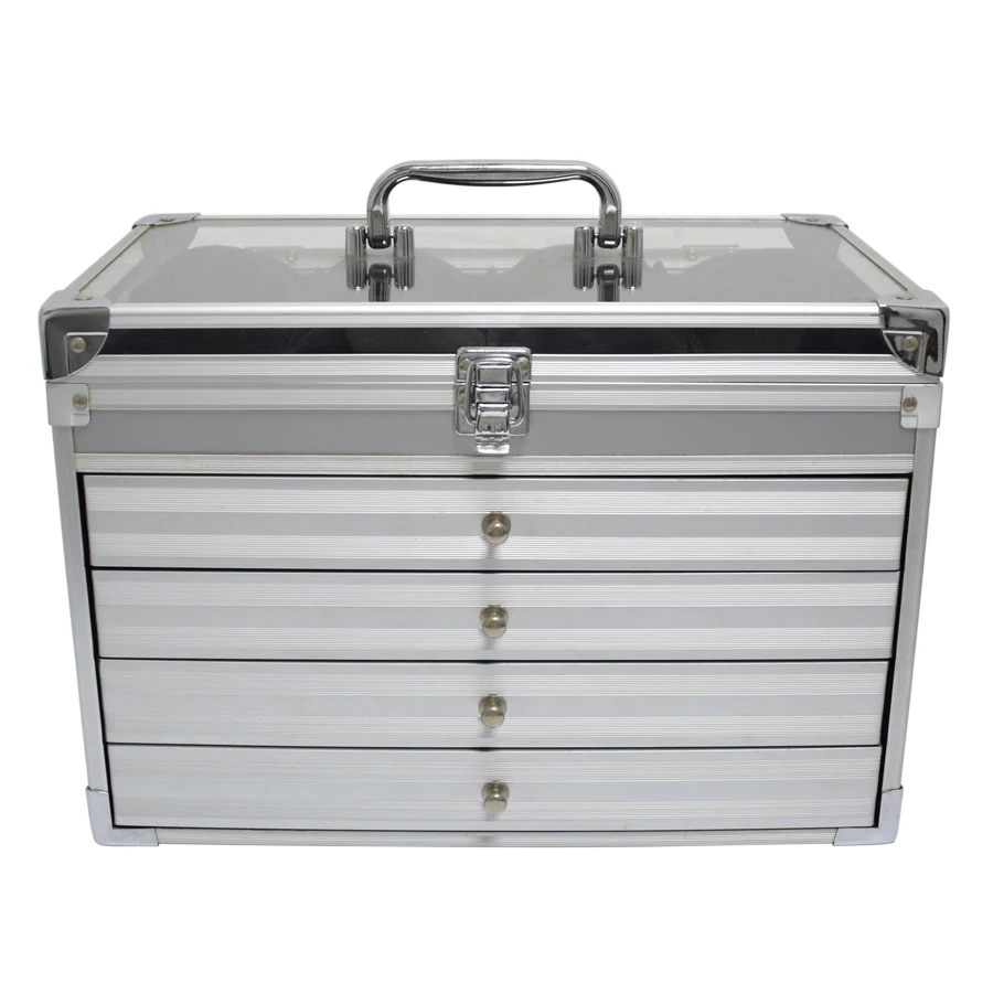 manufacturer aluminum watch case wholesale organization box portable aluminum travel watch case for men