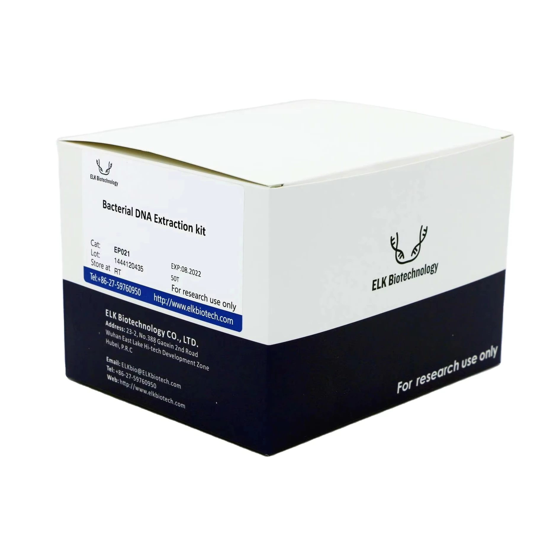 Bacterial DNA Extraction kit, high quality for research use