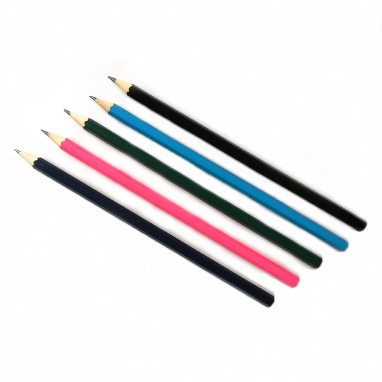 Chinese Eco Friendly Custom Soft Graphite HB Pencils with Topper