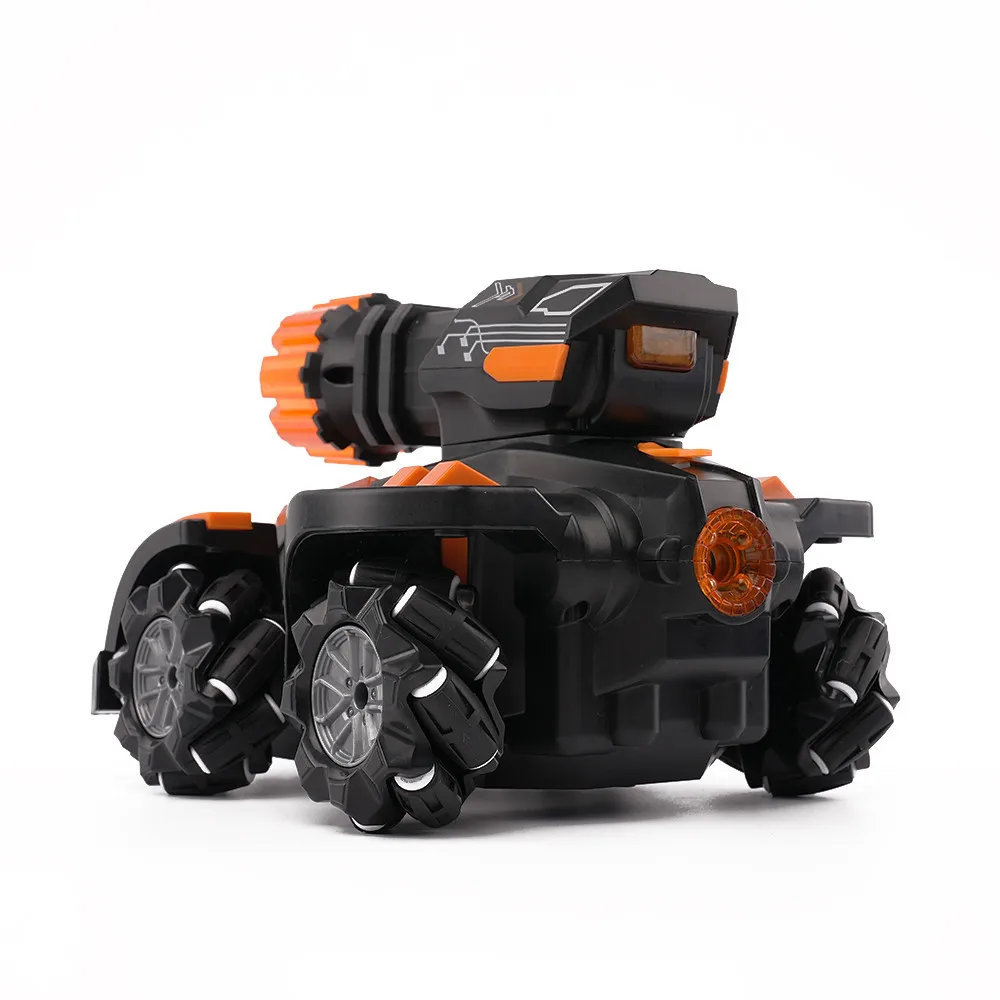 2 4G RC автомобиль поперечный дрейф инфракрасным принимающим битва грузовик со светом спрей