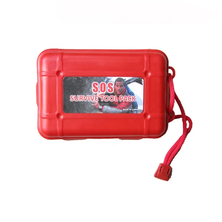 Outdoor Survival First Aid Tool Kit Multi Professional Camping Emergency Survival Kit For Hiking Travelling