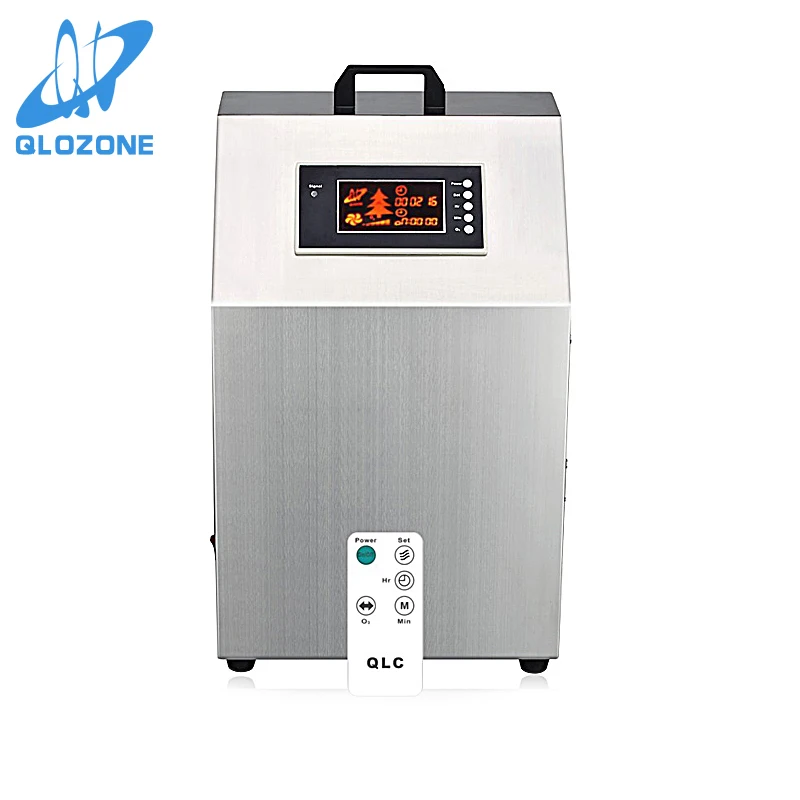 
10g Portable LCD Screen Ozone Generator Air Purifier Ozone Machine for Home Air Cooling Water with Good Price QLA-10G-D QLOZONE 