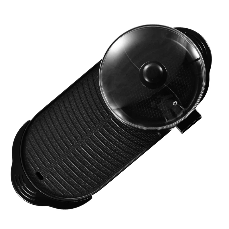 Оптовая продажа, электрический гриль с кастрюлей, домашний алюминиевый стол для барбекю