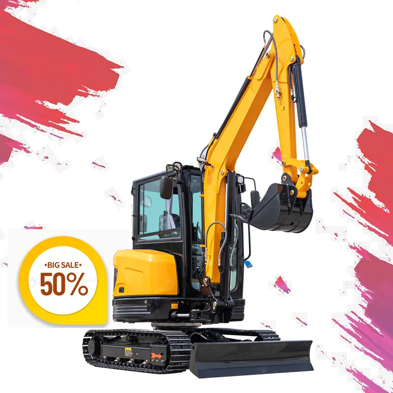 1 Ton 2 Ton Small Widely Used Mini Excavator Factory Seller Sale Mini Bagger excavator
