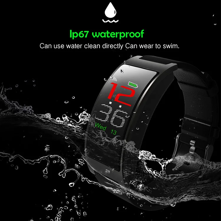 CK11C Smart Band Blood Pressure Heart Rate Monitor Wrist Watch Intelligent Bracelet Fitness Bracelet Tracker Pedometer Wristband