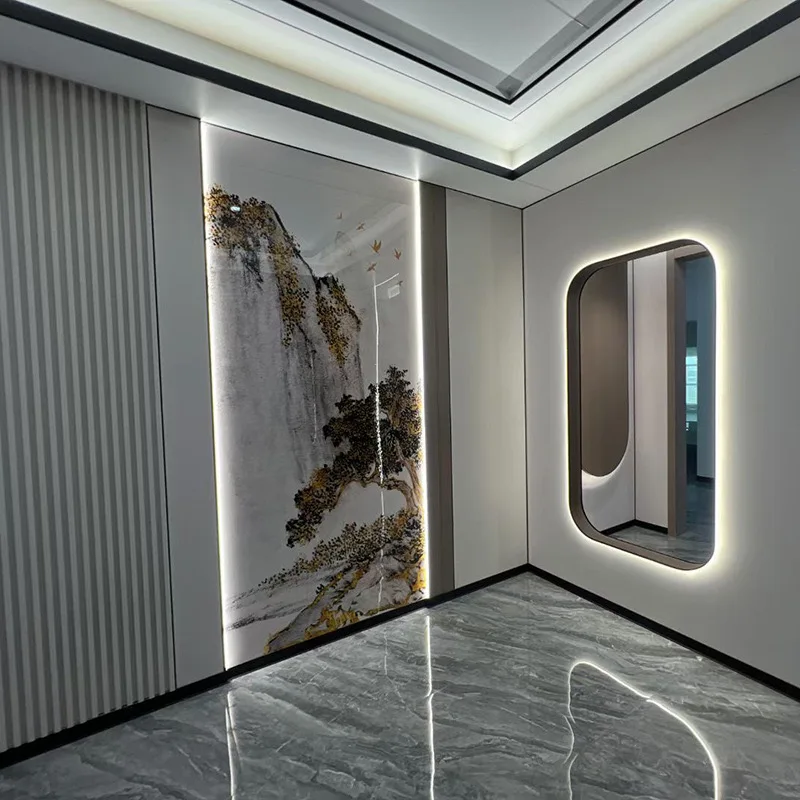 Cladding panels Interior Wall Custom SPC Aluminum Honeycomb Composite Panels A1 Fireproof Engineering Construction Material