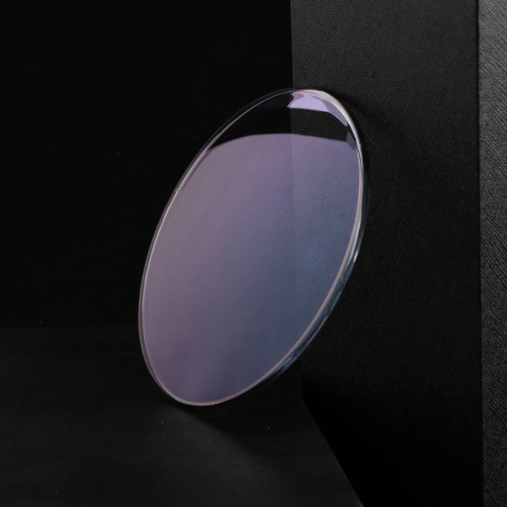 1.56 UV420 blue cut lens blue block hmc optical lenses anti blue light blue coating ophthalmic plastic lens