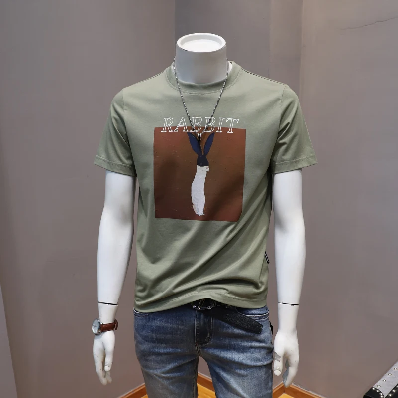 High Quality Unisex Letter Printing Bathing Ape Shirt Fashion Designer T Shirt Men Trendy Loose Printed Tshirt with Hot Sell