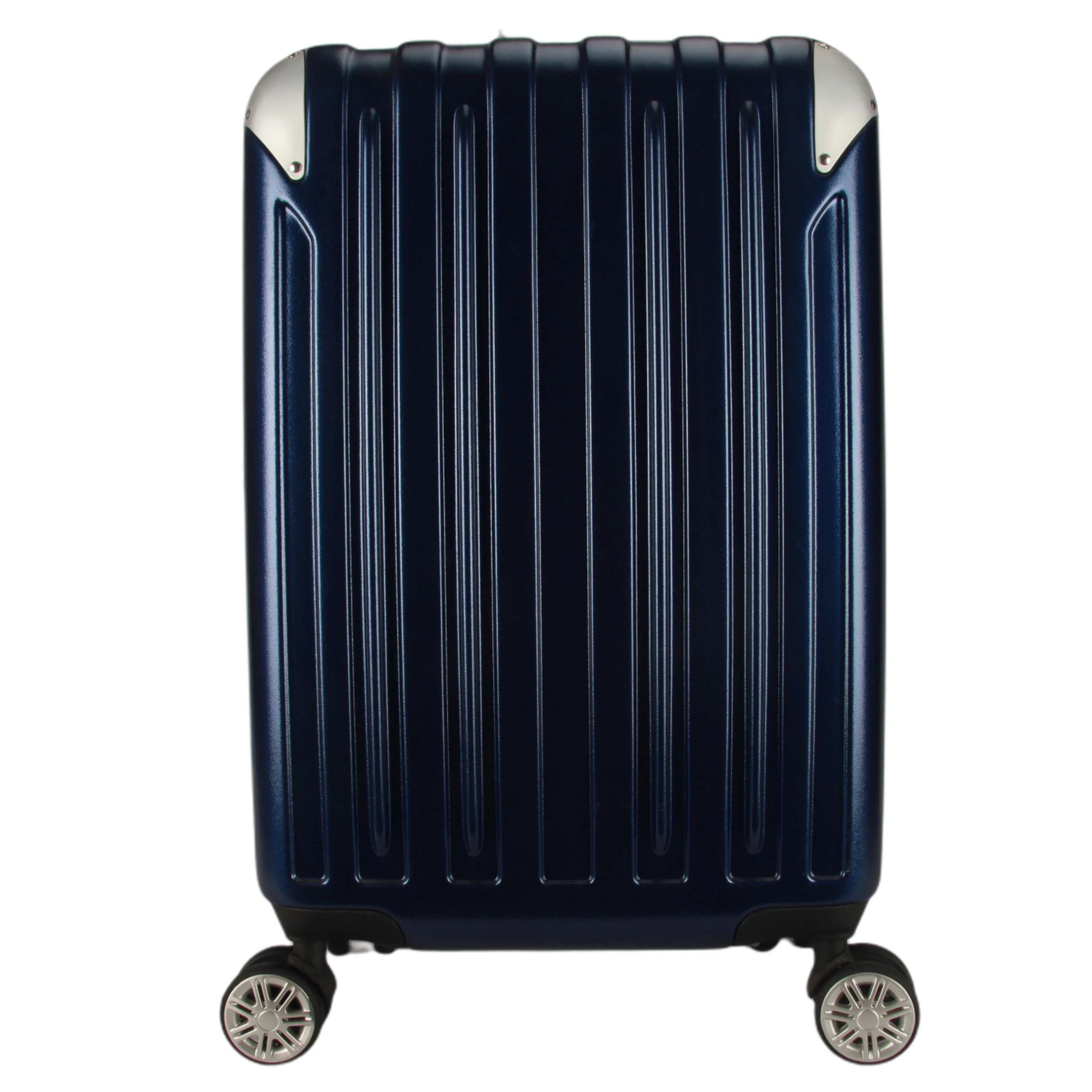 Темно-синие мужские maletas де комплект дорожные сумки двойной гладкие колеса, набор багажных чемоданов чемоданы на колесах