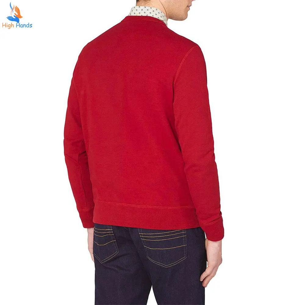  Мужская толстовка с круглым вырезом и принтом по низкой цене