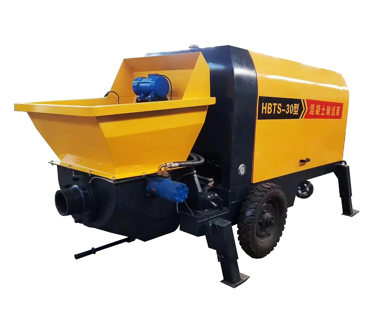 Construction small electric concrete pump diesel engine concrete pump
