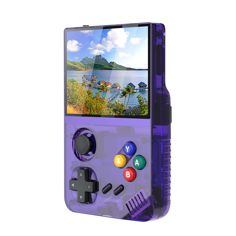 M19 Handheld Game Console 3.5 Inch 640*480 4K HD IPS Screen LINUX 3D Retro Video Gaming Player with 20000 video games