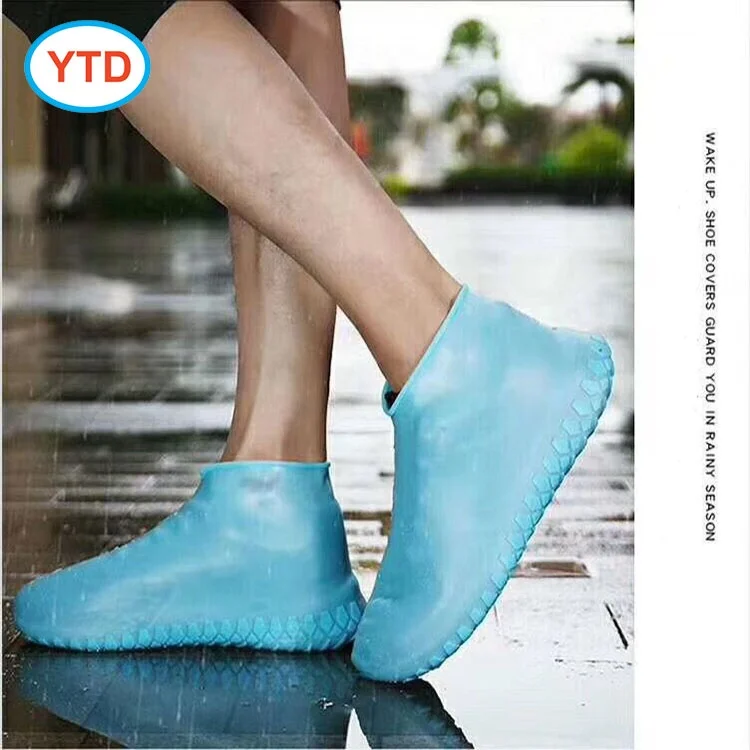 Portable Thick Disposable Anti-Slip Outdoor Shoe Rack Waterproof Rain Shoe Protectors Covers Boots