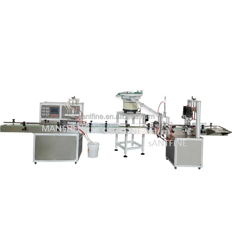 Высокоточный автоматический 6 насадок для жидкого туалета, бутылка для спирта, машина для наполнения укупорки