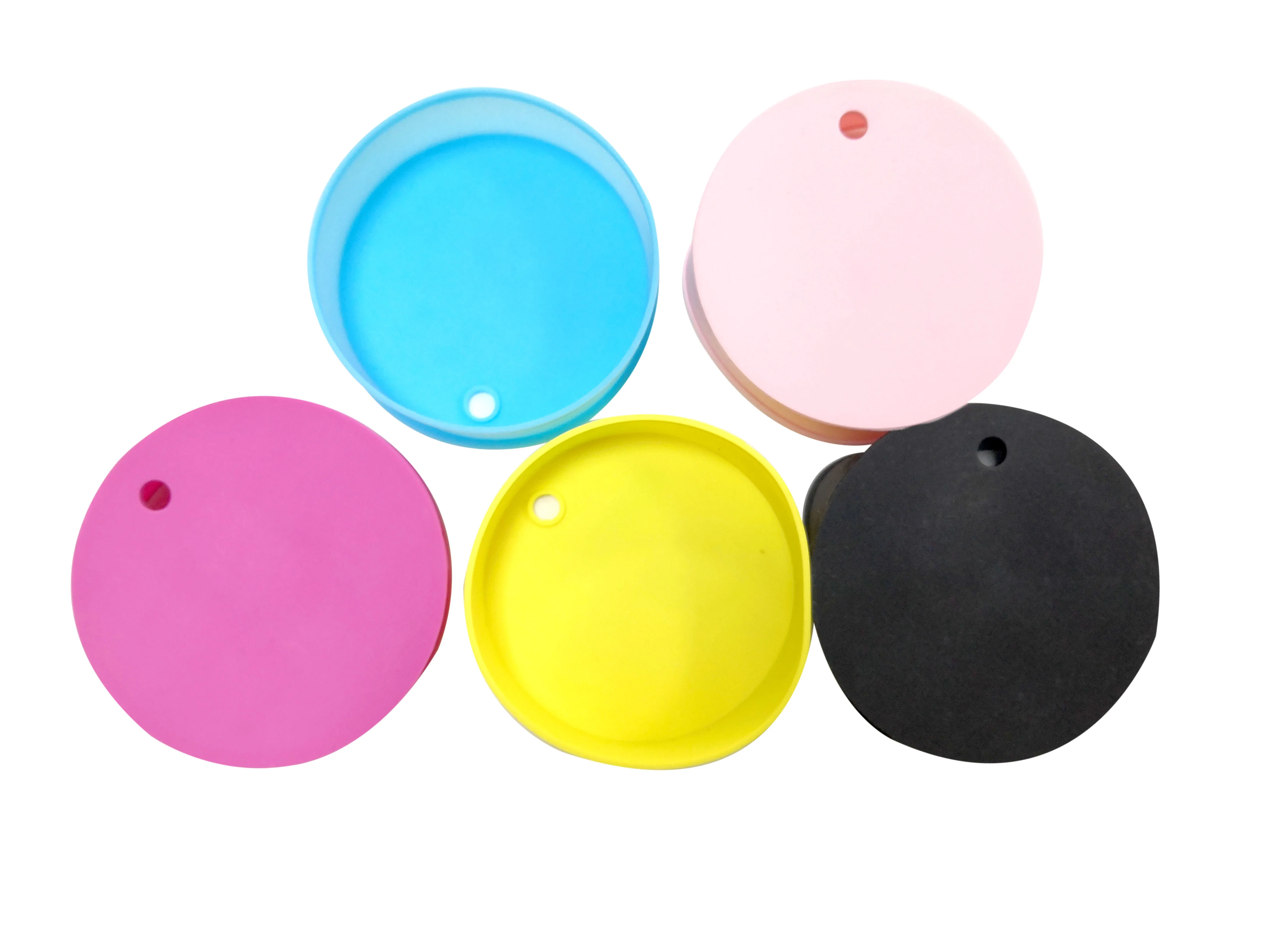 8 cm cup lid custom silicone cup lid suitable for 8-11 cm cup diameter bar and dance hall party special