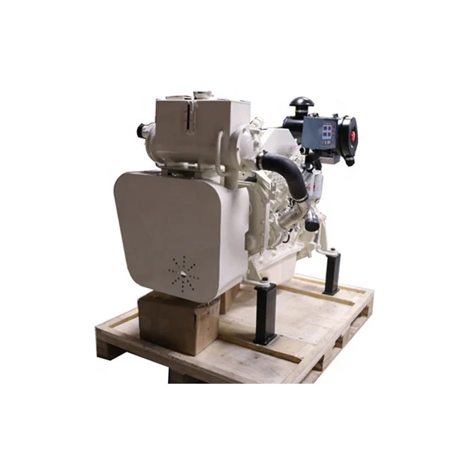  Из натуральной кожи 4 цикл 6-ти цилиндровый 180HP 6BTA5.9-C180 морской дизельный двигатель