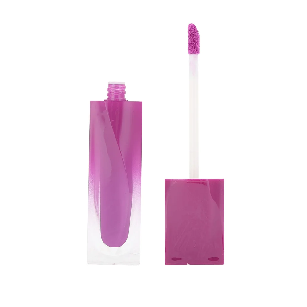 Karite Cushion Soft Air-Whipped 6 Color Matte Velvet Lip Gloss Manufacturer Custom Tube Container Logo Private Label Packaging