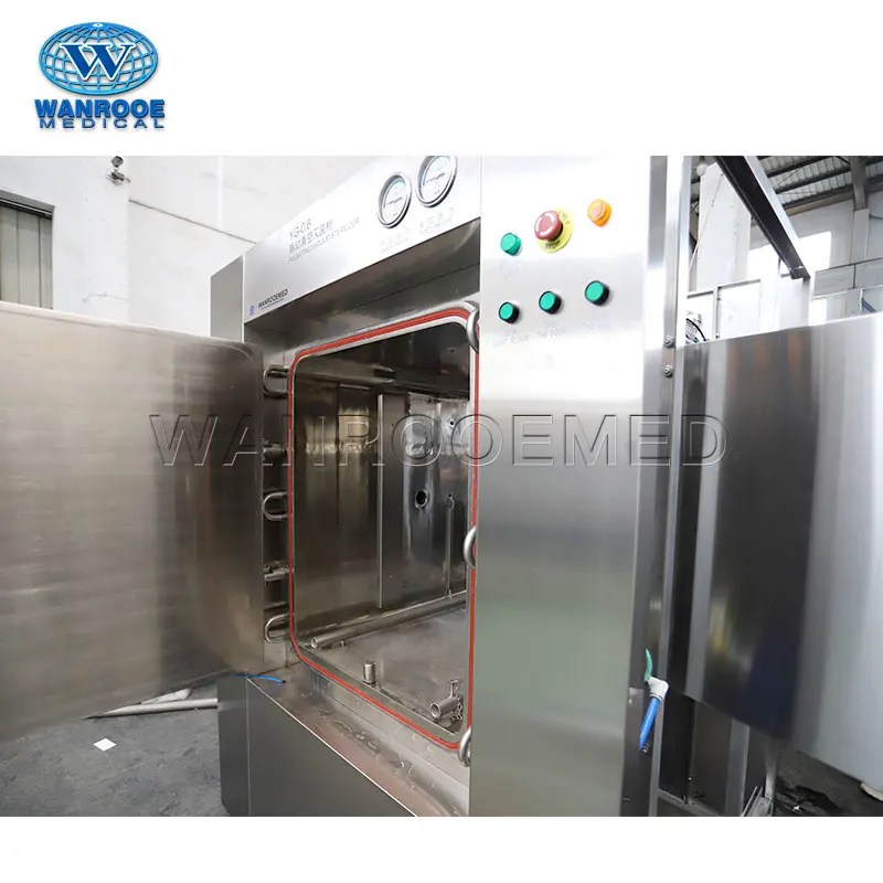 YG-0.36 Vertical Pulse Vacuum Pump Autoclave Sterilizer For Dry Clothing Metal Instrument