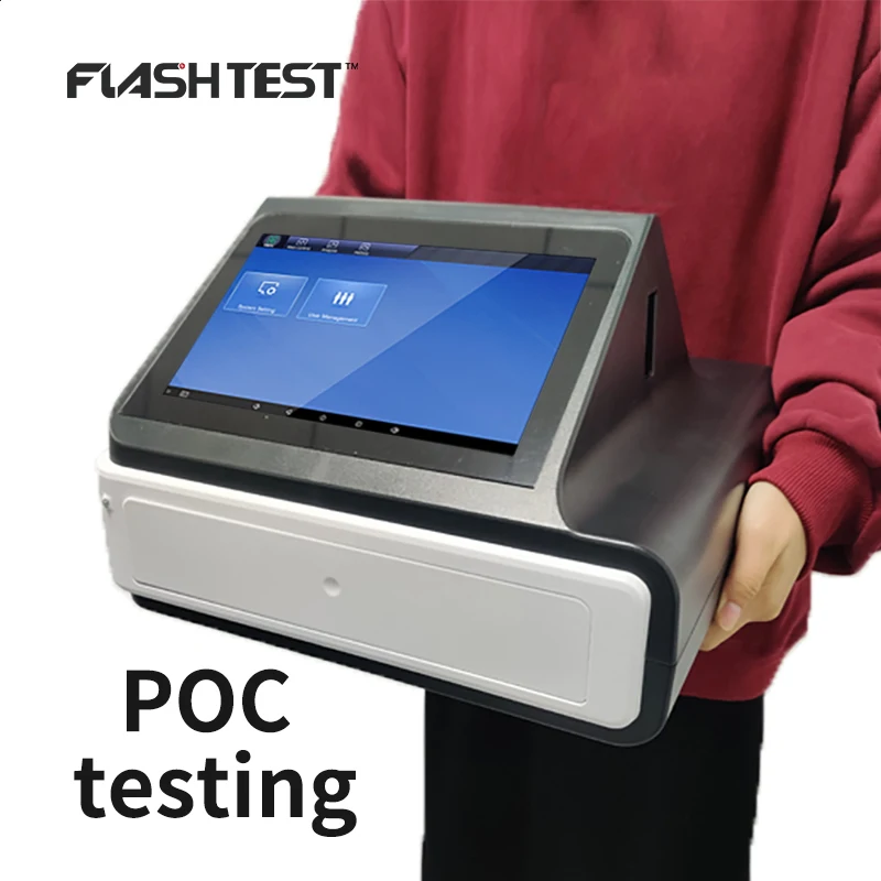 Flash Test portable farm Veterinary Immunofluorescence Quantitative Analyzer (POCT)