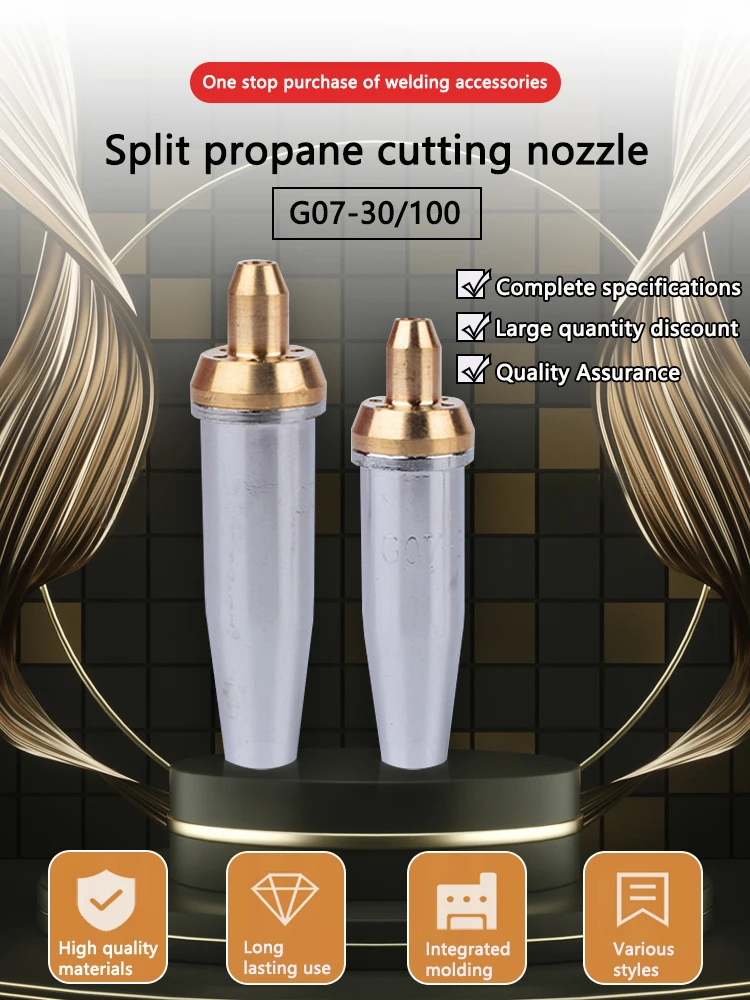 Cheap G07-100 cutting torch split propane precision cutting nozzle stainless steel gasliquefied gas cutting torch cutting nozzle