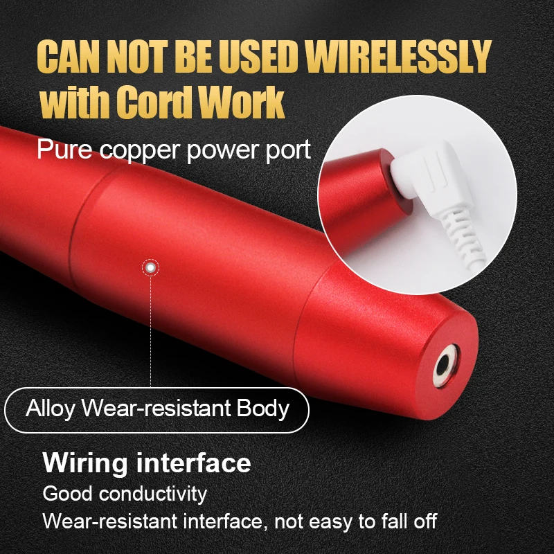 Wireless PMU Machine Microblading Strong Tattoo Gun for Eyeliner Eyebrows and Lips Micropigment Permanent Makeup