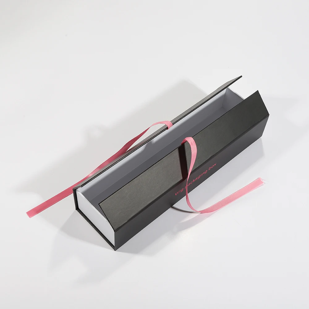 Chinese custom handmade hair extension packaging box