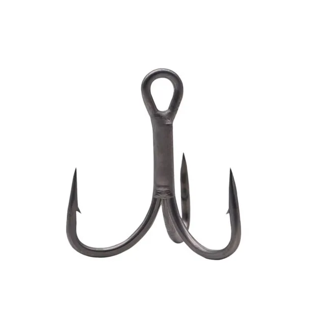 JK High Quality Mustad Wholesale Hardness Sea Fishing Freshwater Saltwater Lure Stainless Steel 3X Treble Hooks