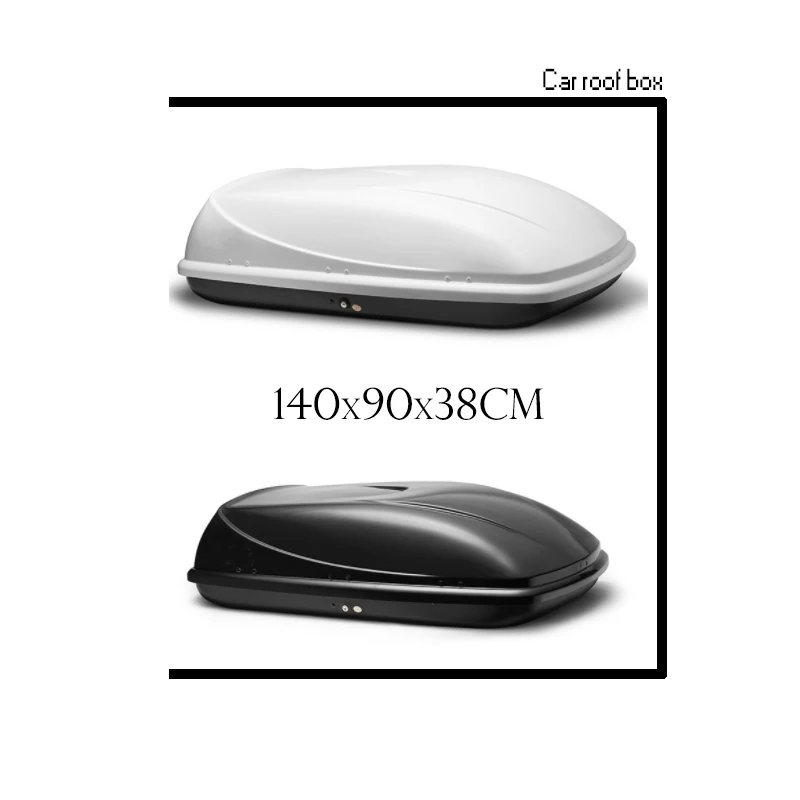 Wholesale sale high quality universal roof box ABS plastic roof box outdoor car roof storage box