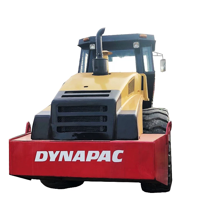 Подержанный шведский мощный двигатель dynapac ca602d дорожный каток на