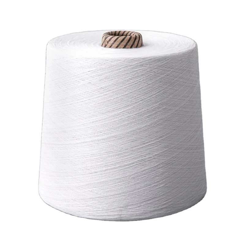 Manufacturers supply mix yarn 34/1  60% cotton 40% polyester yarn for knitting