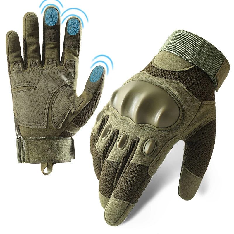 Gloves Touch Screen Rappelling Hand Cut 5 Shooting Hunting High Quality Full Finger Xxl Anti Other Sports Tactical Gloves