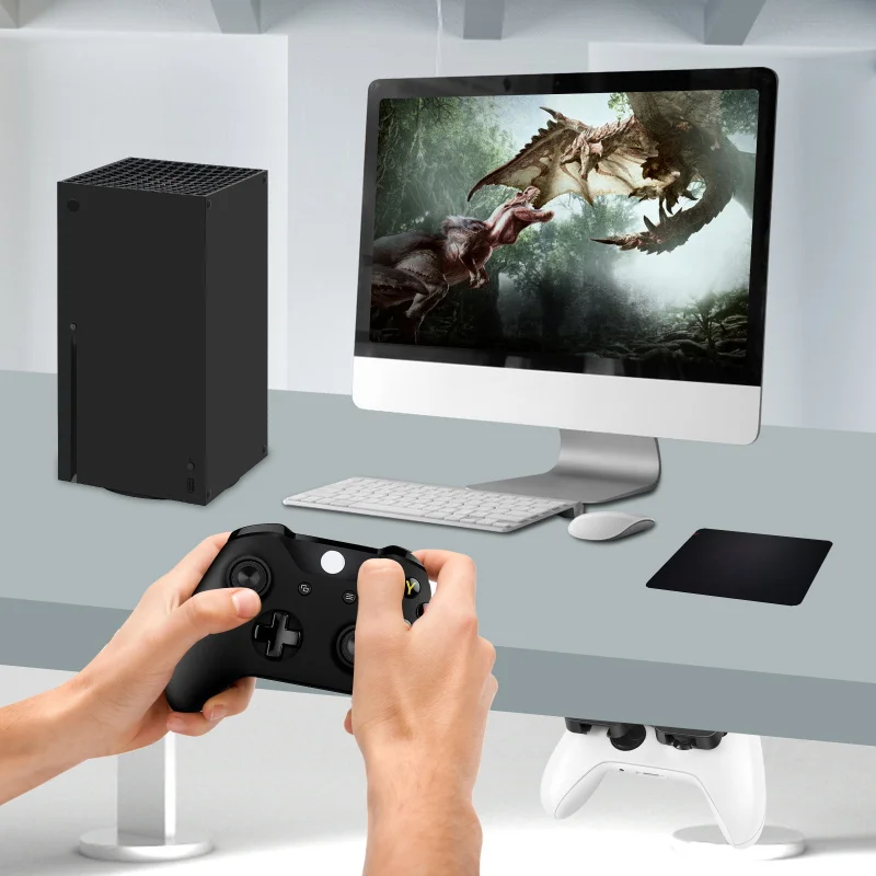 Вешалка для контроллера xbox серии x/s xboxone 360 switch pro подставка геймпада держатель