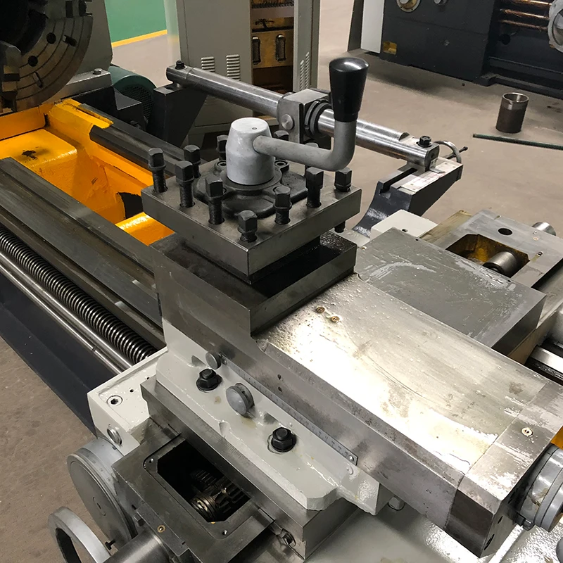 
CHINA Manual Lathe CE Approved Universal Oil Country Pipe Threading Mesin Bubut 