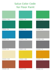 Water Based Paints Manufacturer Building Decorative Apoxy Epoxy Floor Coating Paint For Cement