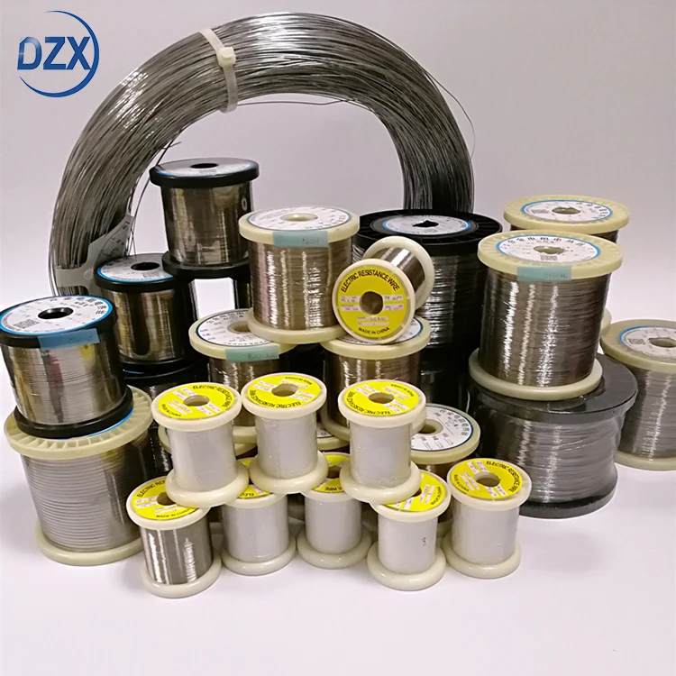 Custom Cr20Ni80 Nichrome 80/20 Wire Nickel Alloy Ni80Cr20 Wire Rod Price With good ductility for sale
