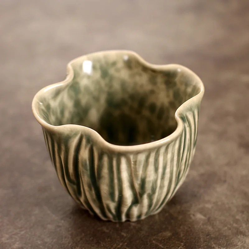 100ML Japanese Style Ceramic Clay Tea Service Arabic Espresso Coffee Cup Chinese Kung Fu Tea Water Cups