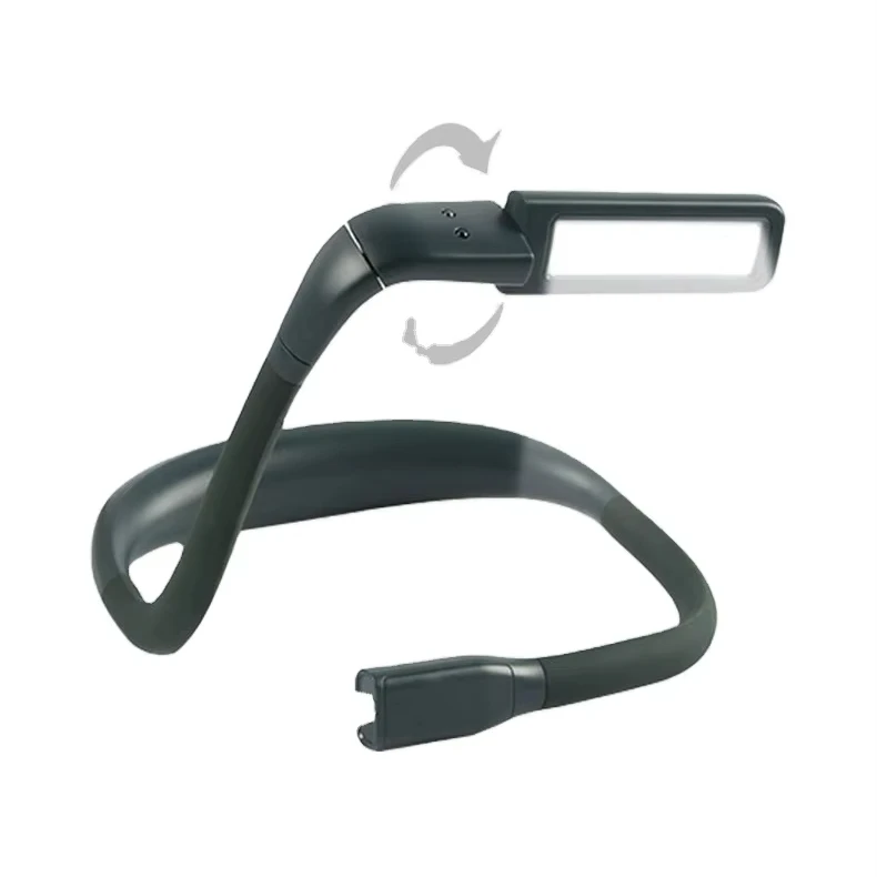 Portable USB Charging Student Neck Lamp Small LED Night Light with Convenient Clip for Reading Mobile Night Light
